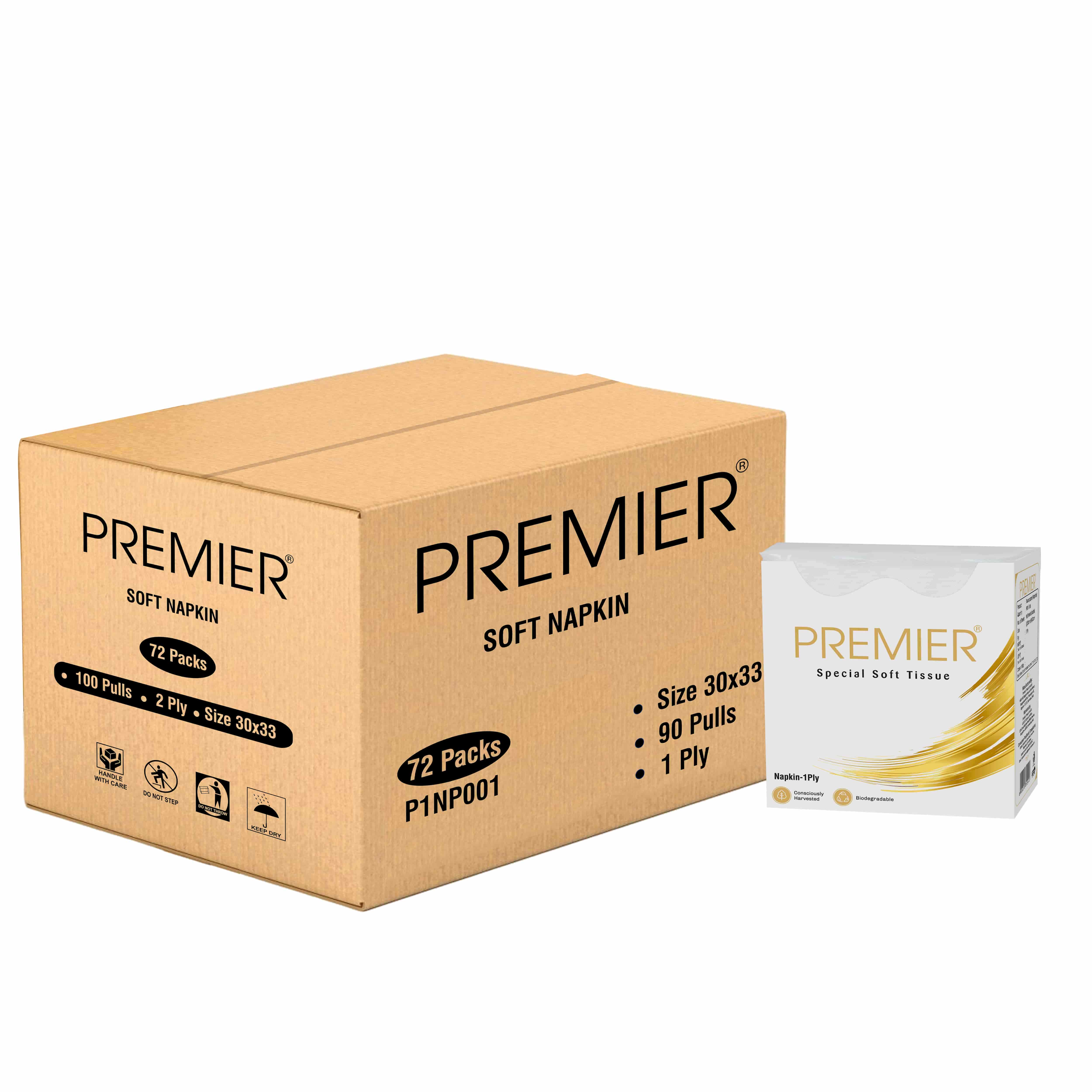 Premier Tissue Paper 90 pulls 30x33